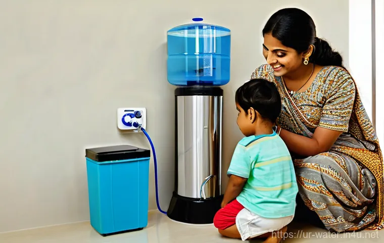 수질환경 기초 개념 및 원리 - **Prompt:** "A vibrant, realistic scene in a bustling South Asian community. A diverse group of men,...