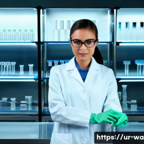 Home 11 수질환경기사 과목별 공부법 - **Prompt 1: Water Quality Laboratory Scientist**
"A female water quality scientist, appearing to...